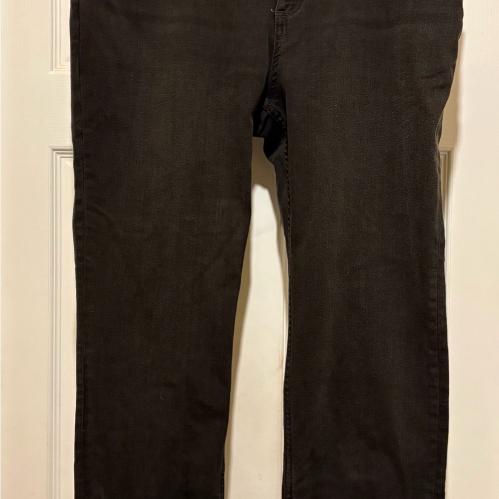 G by Giuliana Women's Black Straight Leg Jeans